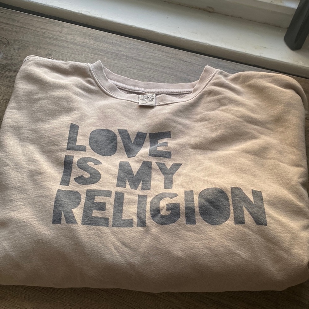 Coffee shop sweater